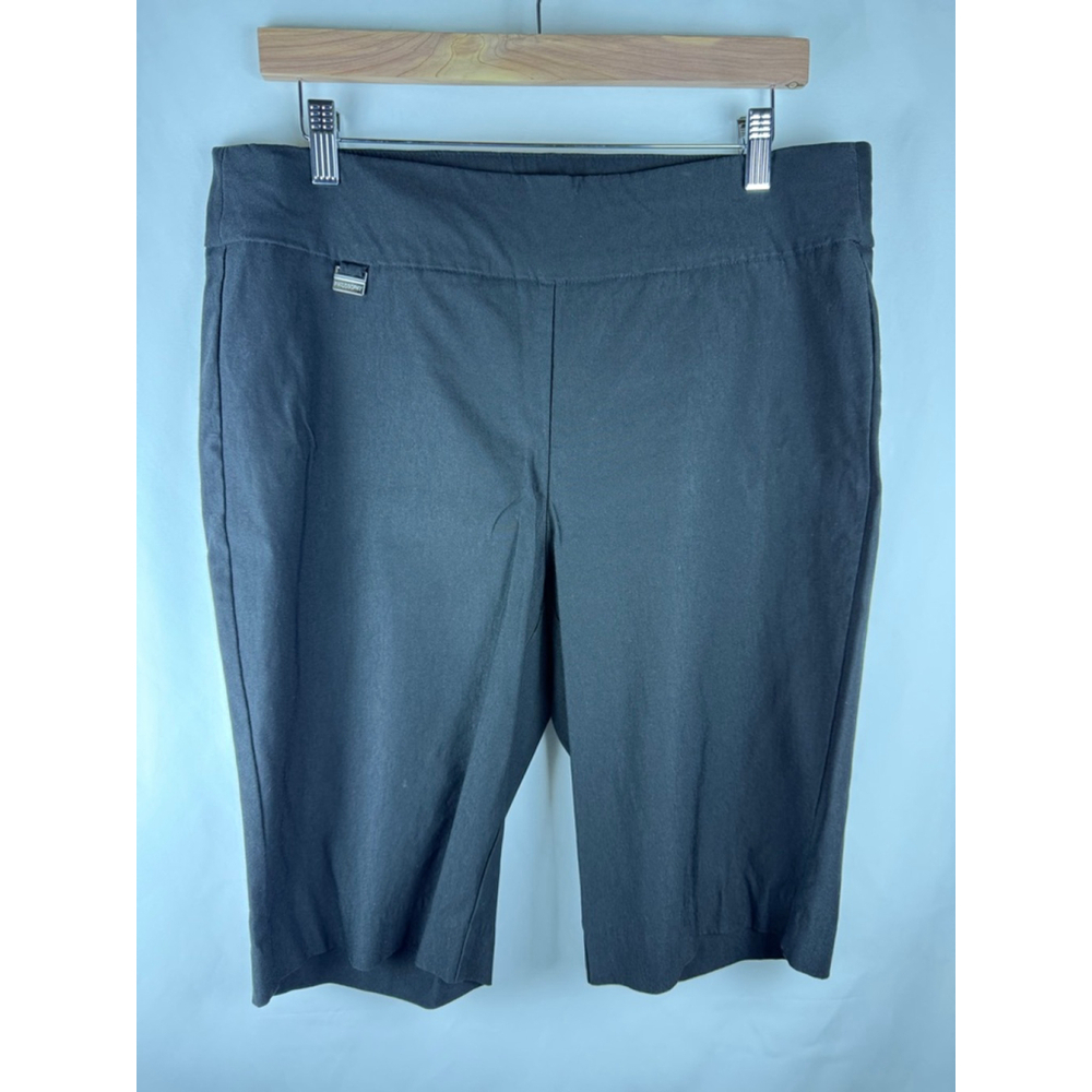 Women's Philosophy Bermuda Shorts Black Size L
